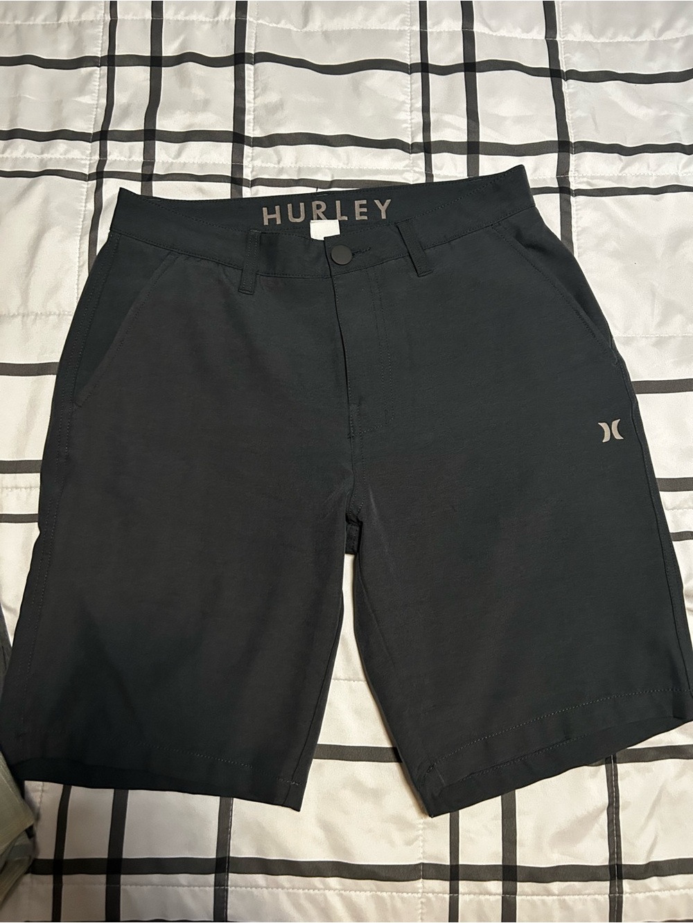 Hurley Men's Black Hybrid Stretch Shorts